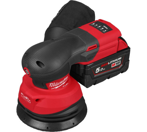 Эксцентриковая шлифмашина Milwaukee M18 FROS125 4933498254 с 2-мя АКБ, кейс