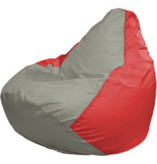 Кресло-мешок Flagman Груша Макси Г2.1-332 красный/серый