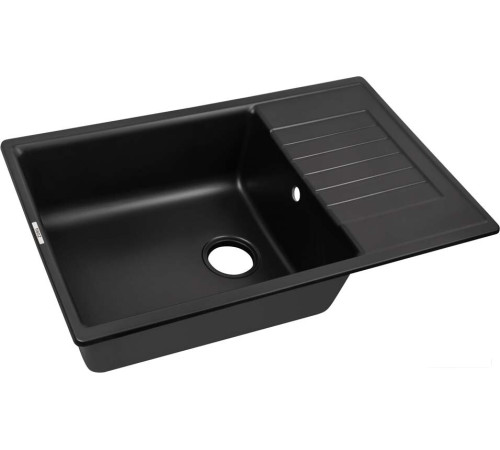 Кухонная мойка ZorG Dello 78 черный оникс