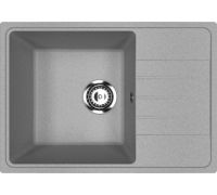Кухонная мойка Mixline ML-GMU06 556730 серый камень