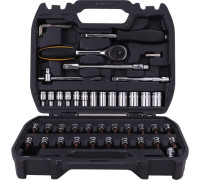 Набор трещотка с головками и битами Deli DL1046 46 предметов