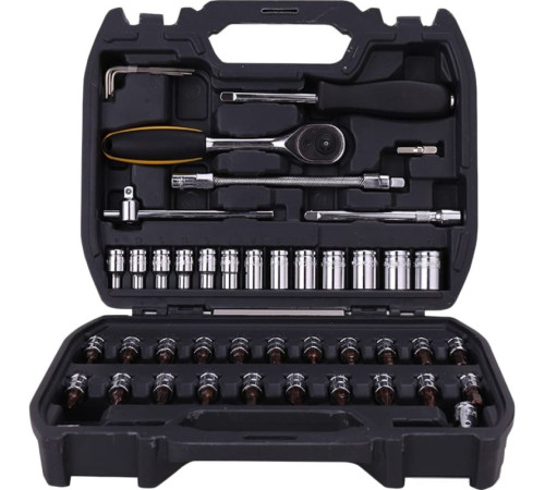 Набор трещотка с головками и битами Deli DL1046 46 предметов