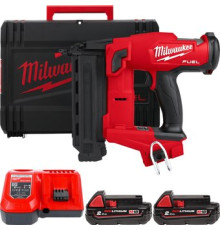 Milwaukee M18FN18GS-202X 4933471407 с 2-мя АКБ, кейс