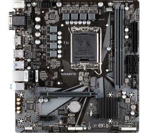 Материнская плата Gigabyte H610M H DDR4 rev. 1.0