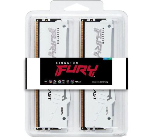 Оперативная память Kingston FURY Beast RGB 2x32ГБ DDR5 5600 МГц KF556C40BWAK2-64