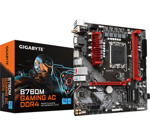 Материнская плата Gigabyte B760M Gaming AC DDR4 rev. 1.x