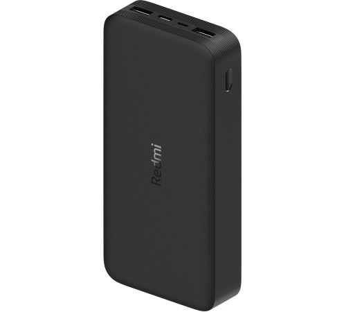 Портативное зарядное устройство Xiaomi Redmi Power Bank 20000mAh черный, международная версия