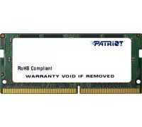 Оперативная память Patriot Signature Line 8GB DDR4 SODIMM PC4-19200 [PSD48G240081S]