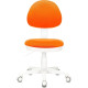Компьютерное кресло Бюрократ KD-3 оранжевый TW-96-1/белый
