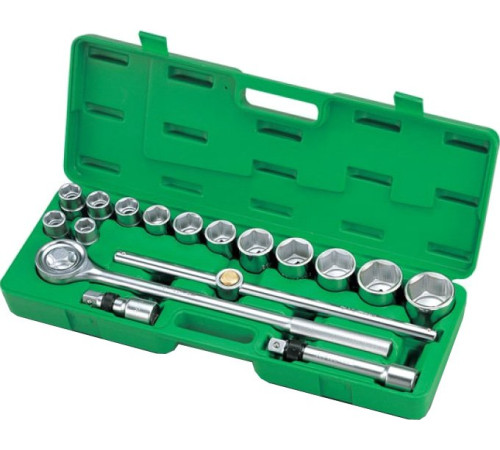 Набор торцевых головок  Toptul GCAI1701 17 предметов