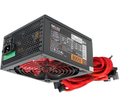 Блок питания Ginzzu PC800