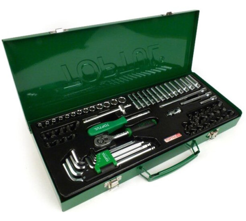 Набор торцевых головок и бит  Toptul GCAD7202 72 предмета