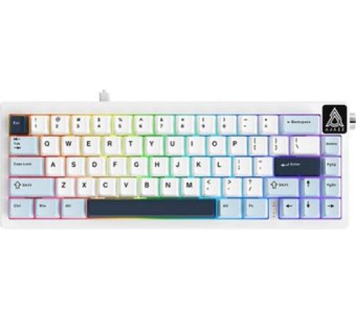 Клавиатура Ajazz AK650 Wired синий/белый, Ajazz Sea Salt