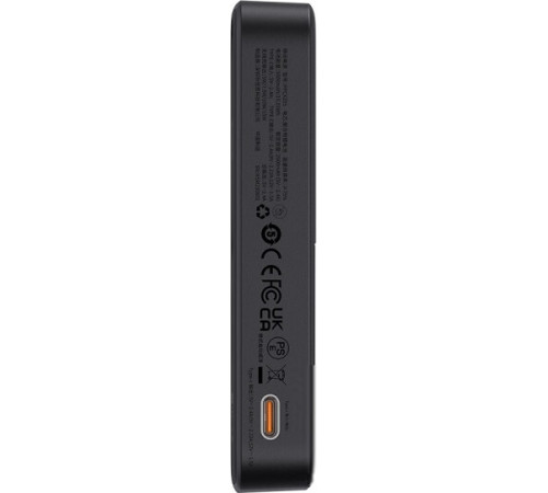 Внешний аккумулятор Baseus MagPro Magnetic Bracket Wireless Fast-Charging Power Bank 20W 5000mAh черный