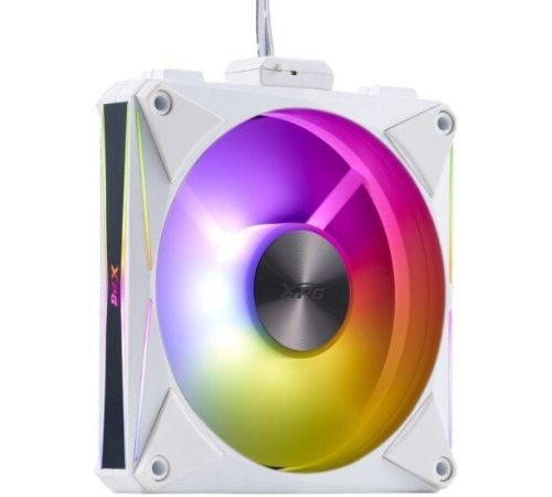 Комплект вентиляторов для корпуса с контроллером ADATA XPG Hurricane MAG 120 ARGB PWM белый