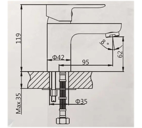 Смеситель AV Engineering AVLOR1-A359-623