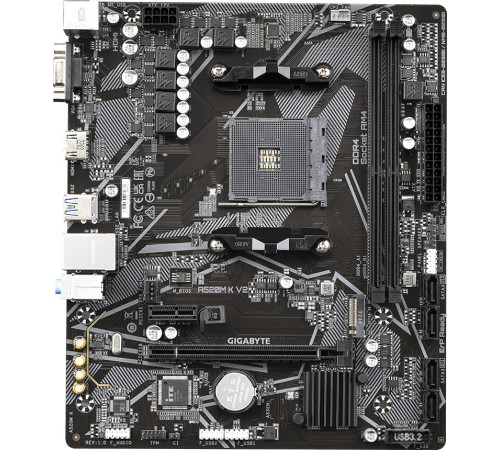 Материнская плата Gigabyte A520M K V2 rev. 1.1