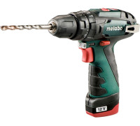 Ударная дрель-шуруповерт Metabo Powermaxx SB Basic 600385500 с 2-мя АКБ, кейс