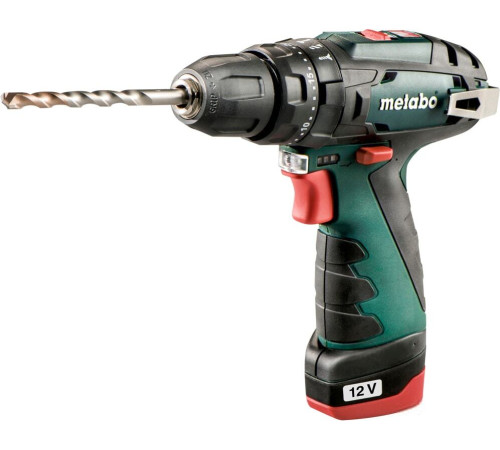 Ударная дрель-шуруповерт Metabo Powermaxx SB Basic 600385500 с 2-мя АКБ, кейс