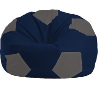 Кресло-мешок Flagman Мяч Стандарт М1.1-41 темно-синий/серый