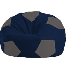 Кресло-мешок Flagman Мяч Стандарт М1.1-41 темно-синий/серый