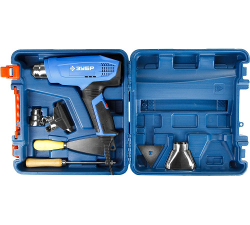 Промышленный фен Зубр ФТ-П2000 М2ДК с кейсом