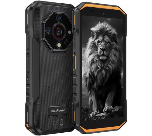 Телефон Ulefone Armor X32 Pro 8GB/256GB черный/оранжевый