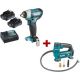 Makita TW141DWAEA1 гайковерт, компрессор, 2 АКБ, кейс