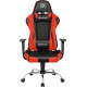 Кресло Defender Azgard черный/красный