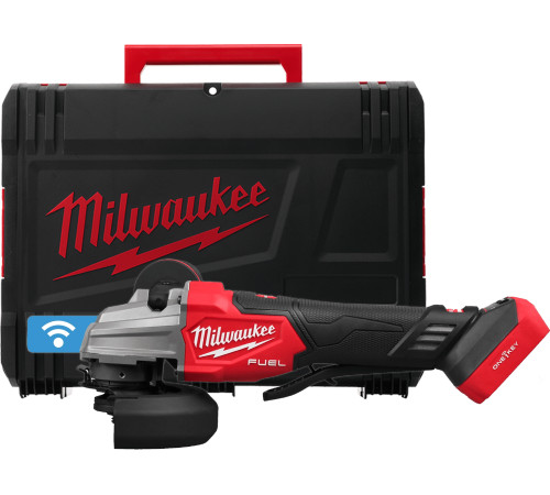 Угловая шлифмашина Milwaukee M18 Fuel One-Key M18FSAGSVO125X-0X 4933493552 без АКБ, кейс