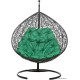 Подвесное кресло BiGarden Gemini черный/зеленый
