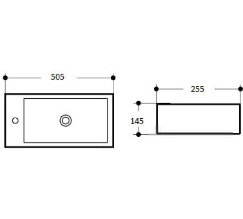 Умывальник Aquaceramika Artis AC043R