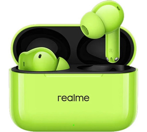 Наушники Realme Buds T200 зеленый