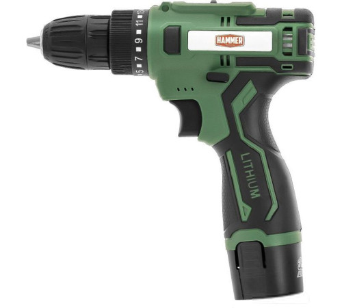 Дрель-шуруповерт Hammer ACD12C с 1-м АКБ