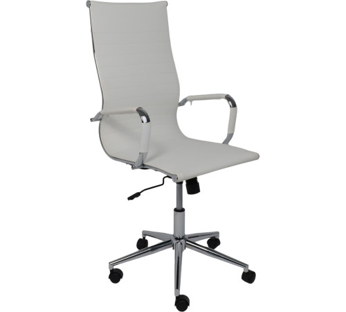 Офисное кресло AksHome Evelin экокожа, белый