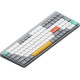 Клавиатура NuPhy Air96 V2 Lunar Gray Gateron Low Profile Red 2.0