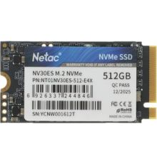 SSD Netac NV30ES 512GB NT01NV30ES-512-E4X