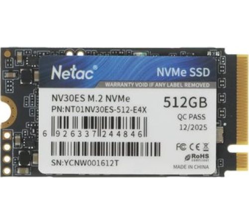 SSD Netac NV30ES 512GB NT01NV30ES-512-E4X