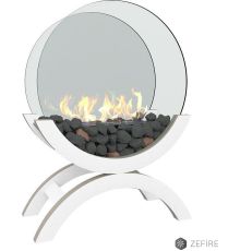 Биокамин ZeFire Iris средний светлый