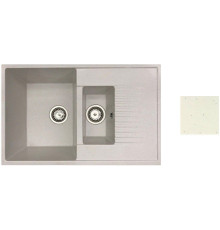 Кухонная мойка БелЭворс Forma R белый, без сифона