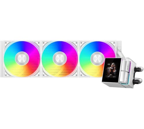 Система жидкостного охлаждения для процессора PCCooler DS360 ARGB Display белый