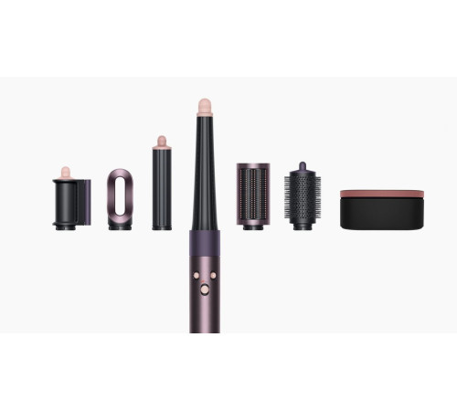 Фен-стайлер Dyson Airwrap Complete Long HS08 i.d. с переходником на евровилку, яшмовая слива