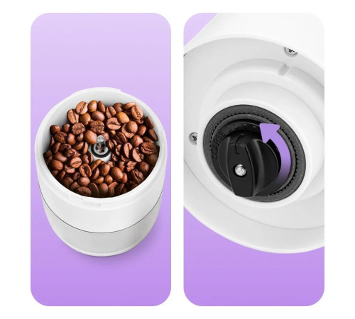 Аккумуляторная кофемолка Kitfort KT-7610