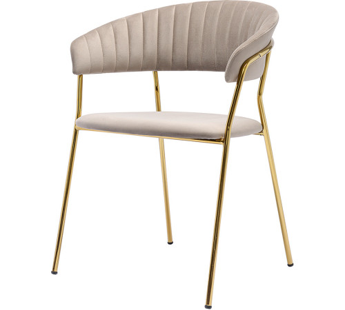 Стул с подлокотниками Bergenson Bjorn Stefany BB0000116 серый