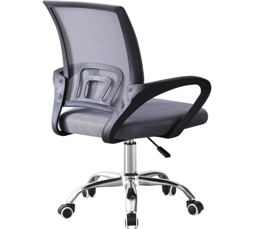 Кресло Mio Tesoro Виола 695 серый/черный