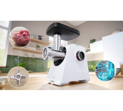 Мясорубка Bosch Serie 6 MFWS607W