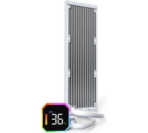 Система жидкостного охлаждения для процессора Montech HyperFlow Digital 360 белый