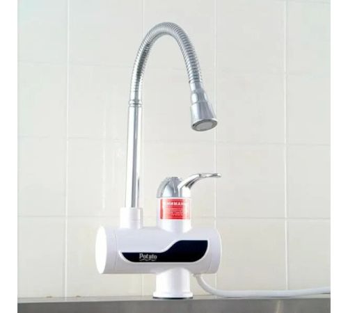 Проточный электрический водонагреватель-кран Potato P0060-7