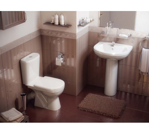 Унитаз Rosa Комфорт белый