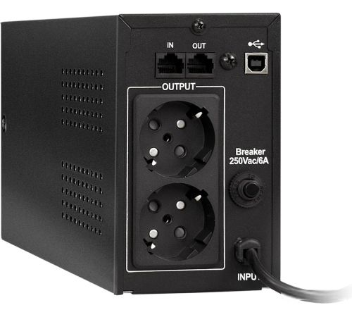 Источник бесперебойного питания ExeGate SpecialPro Smart LLB-650.LCD.AVR.EURO.RJ.USB